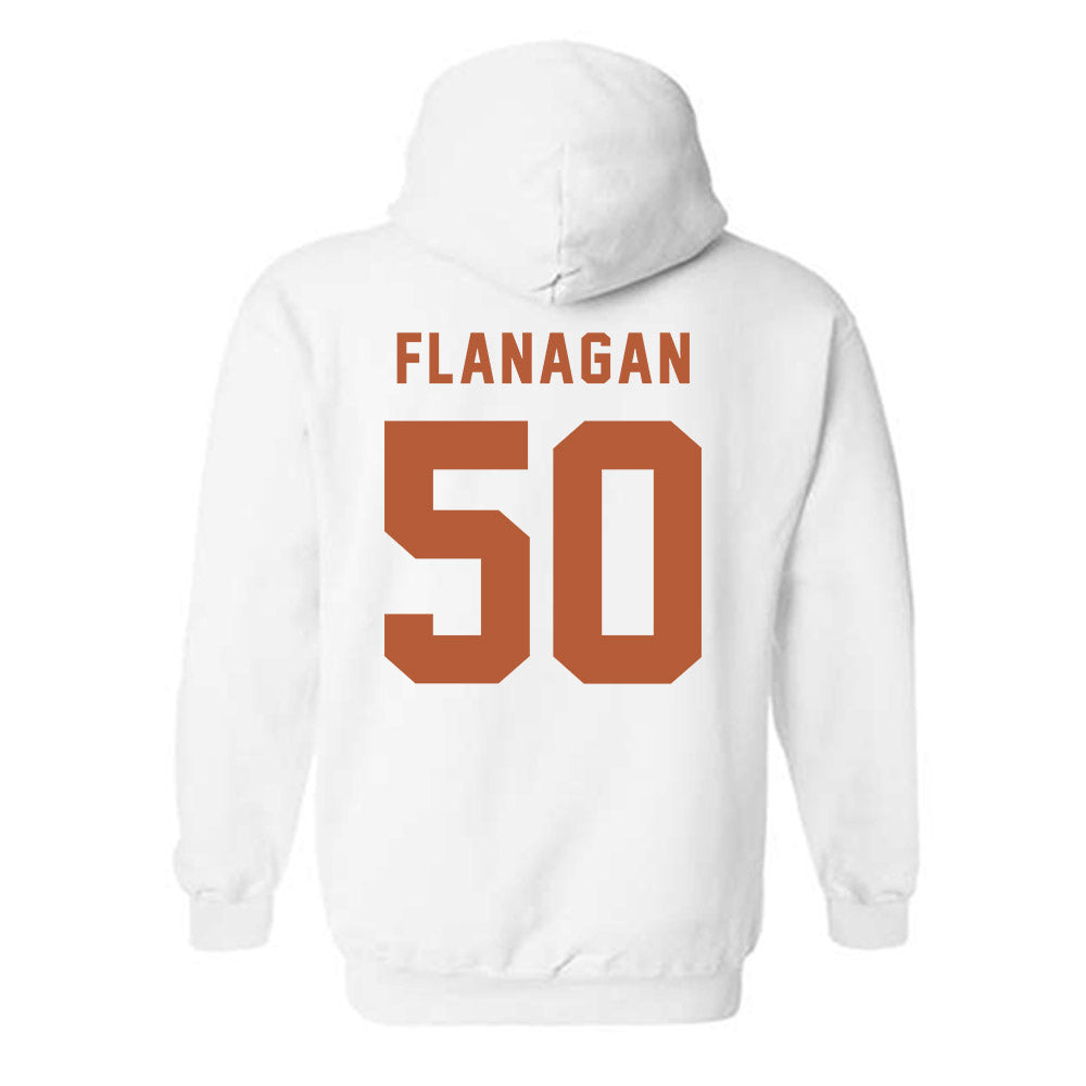 Texas - NCAA Football : Michael Flanagan - Classic Shersey Hooded Sweatshirt-1