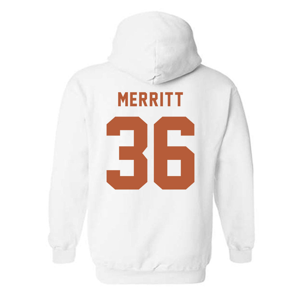 Texas - NCAA Football : Quinn Merritt - Classic Shersey Hooded Sweatshirt-1