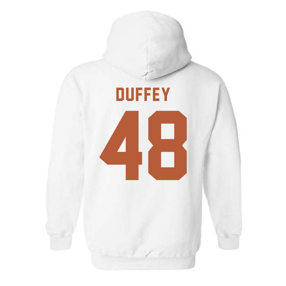 Texas - NCAA Football : Jackson Duffey - Classic Shersey Hooded Sweatshirt-1
