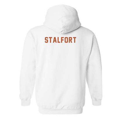 Texas - NCAA Women's Swimming & Diving : Amanda Stalfort - Classic Shersey Hooded Sweatshirt-1