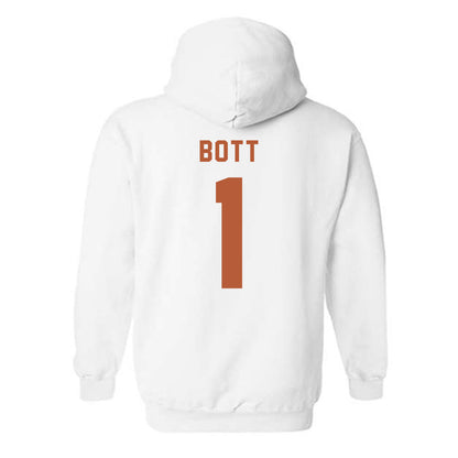 Texas - NCAA Men's Basketball : Cole Bott - Classic Shersey Hooded Sweatshirt-1