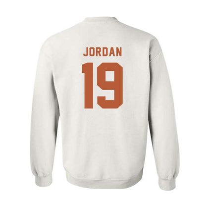 Texas - NCAA Baseball : Donovan Jordan - Classic Shersey Crewneck Sweatshirt-1