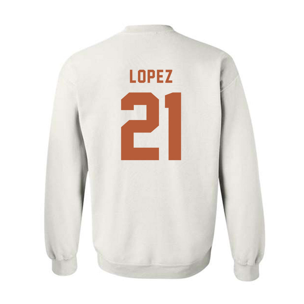 Texas - NCAA Women's Soccer : Antonette lopez - Classic Shersey Crewneck Sweatshirt-1