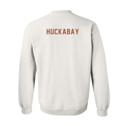 Texas - NCAA Men's Swimming & Diving : Jackson Huckabay - Classic Shersey Crewneck Sweatshirt-1