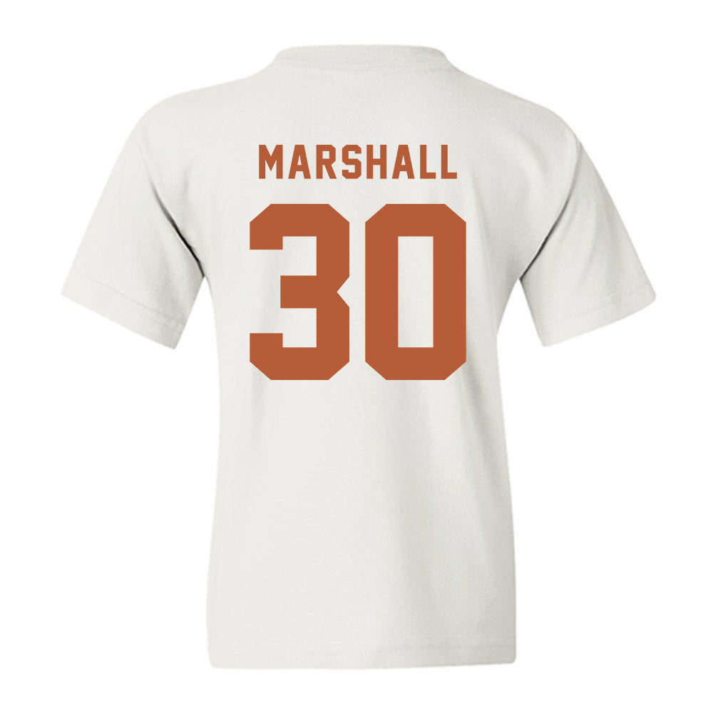 Texas - NCAA Football : Carson Marshall - Classic Shersey Youth T-Shirt-1