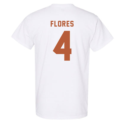 Texas - NCAA Baseball : Jason Flores - Classic Shersey T-Shirt-1