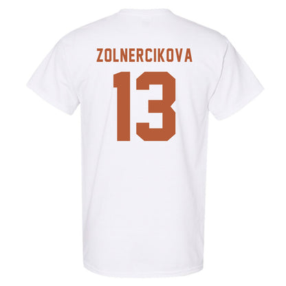 Texas - NCAA Beach Volleyball : Karin Zolnercikova - Classic Shersey T-Shirt-1