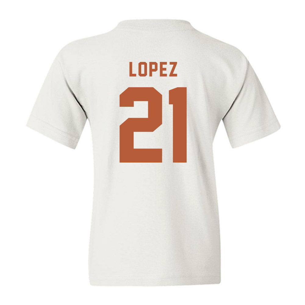 Texas - NCAA Women's Soccer : Antonette lopez - Classic Shersey Youth T-Shirt-1