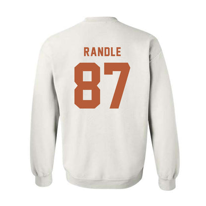 Texas - NCAA Football : Will Randle - Classic Shersey Crewneck Sweatshirt-1
