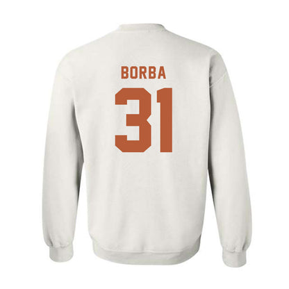 Texas - NCAA Baseball : Casey Borba - Classic Shersey Crewneck Sweatshirt-1