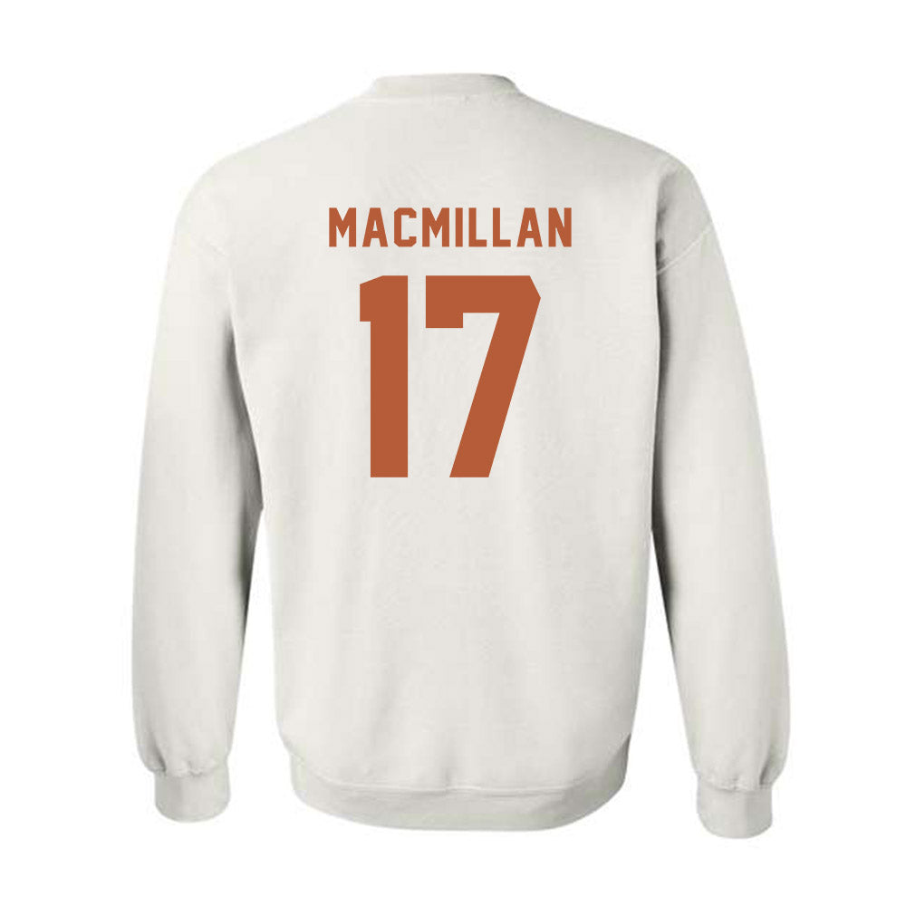 Texas - NCAA Women's Soccer : Molly MacMillan - Classic Shersey Crewneck Sweatshirt-1