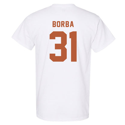 Texas - NCAA Baseball : Casey Borba - Classic Shersey T-Shirt-1