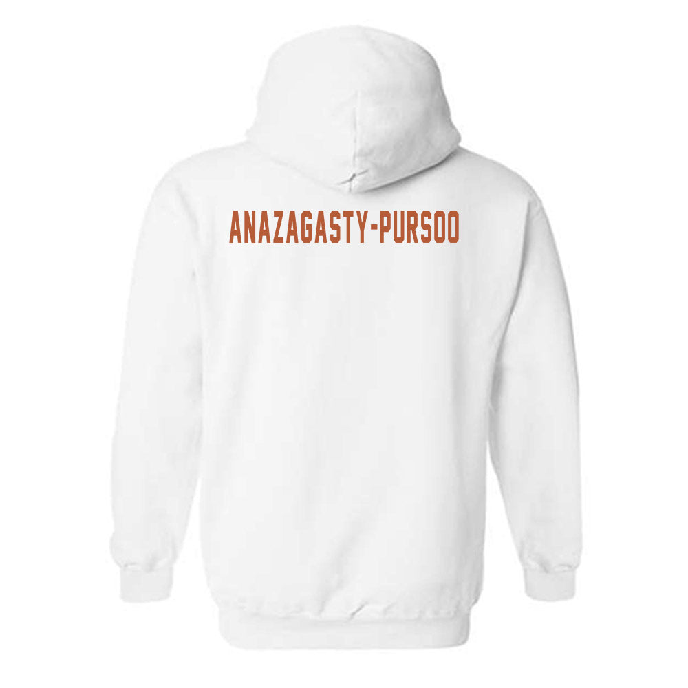 Texas - NCAA Women's Tennis : Ariana Anazagasty-Pursoo - Classic Shersey Hooded Sweatshirt-1
