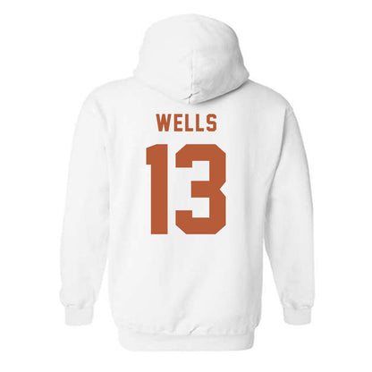 Texas - NCAA Softball : Hannah Wells - Classic Shersey Hooded Sweatshirt-3