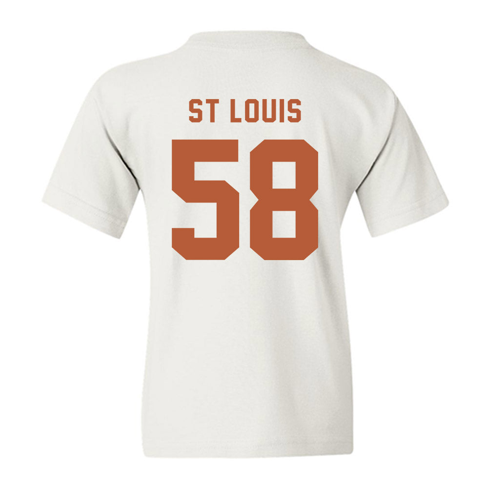 Texas - NCAA Football : Lance St Louis - Classic Shersey Youth T-Shirt-1