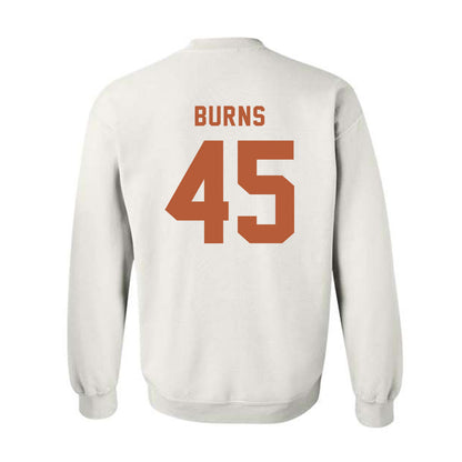 Texas - NCAA Baseball : Thomas Burns - Classic Shersey Crewneck Sweatshirt-1