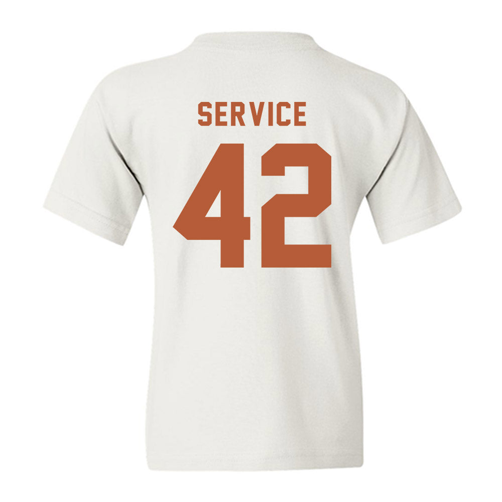 Texas - NCAA Baseball : Oliver Service - Classic Shersey Youth T-Shirt-1