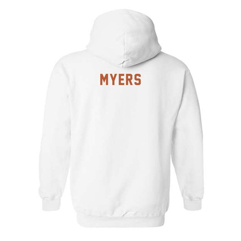 Texas - NCAA Women's Swimming & Diving : Ella Myers - Classic Shersey Hooded Sweatshirt-1