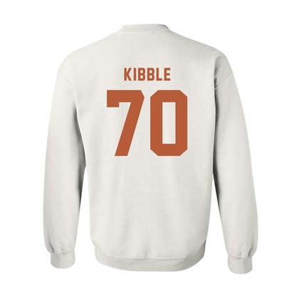 Texas - NCAA Football : Nate Kibble - Classic Shersey Crewneck Sweatshirt-1