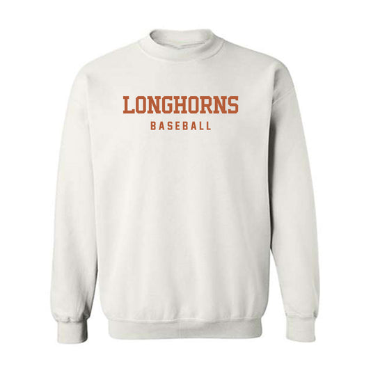 Texas - NCAA Baseball : Luke Harrison - Classic Shersey Crewneck Sweatshirt-0
