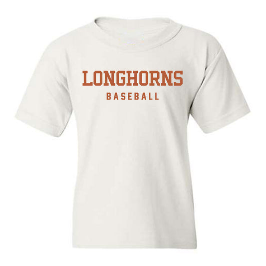 Texas - NCAA Baseball : Luke Harrison - Classic Shersey Youth T-Shirt-0