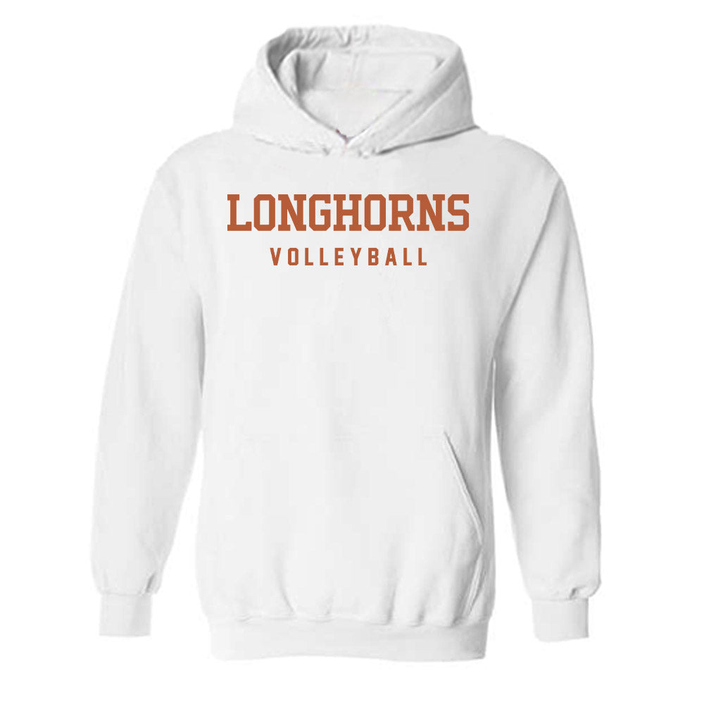 Texas - NCAA Women's Volleyball : Nya Bunton - Classic Shersey Hooded Sweatshirt-0