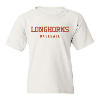Texas - NCAA Baseball : Jack Paris - Classic Shersey Youth T-Shirt-0