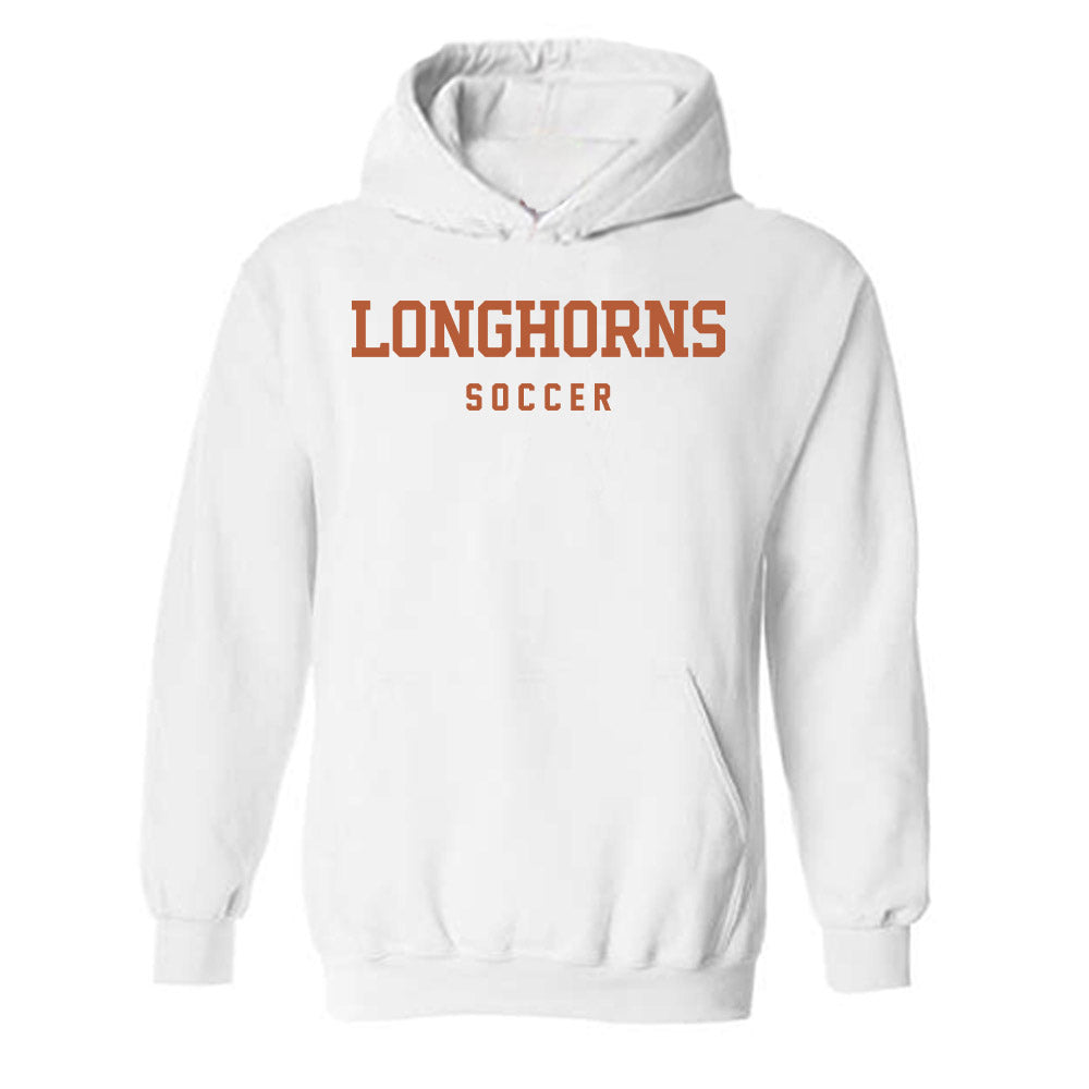 Texas - NCAA Women's Soccer : Kendall Sproat - Classic Shersey Hooded Sweatshirt-0