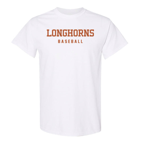 Texas - NCAA Baseball : jalin flores - Classic Shersey T-Shirt-0