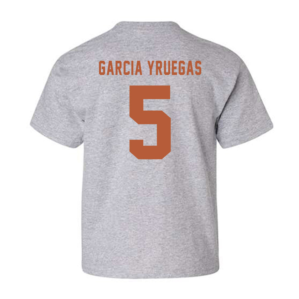 Texas - NCAA Baseball : Felix Garcia Yruegas - Classic Shersey Youth T-Shirt-1
