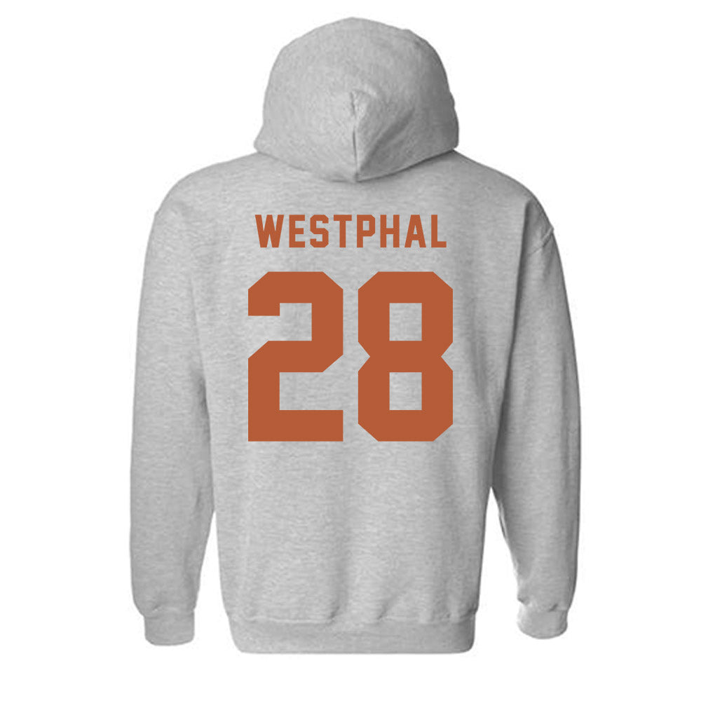Texas - NCAA Baseball : Grady Westphal - Classic Shersey Hooded Sweatshirt-1