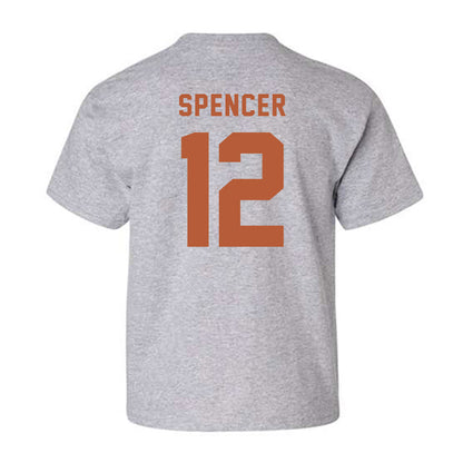 Texas - NCAA Baseball : Jared Spencer - Classic Shersey Youth T-Shirt-1