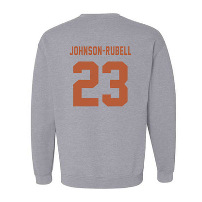 Texas - NCAA Football : Jordon Johnson-Rubell - Classic Shersey Crewneck Sweatshirt-1
