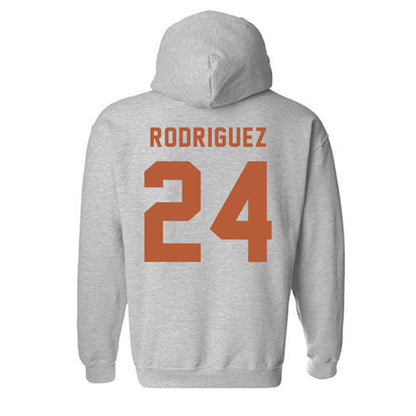 Texas - NCAA Baseball : Adrian Rodriguez - Classic Shersey Hooded Sweatshirt-1