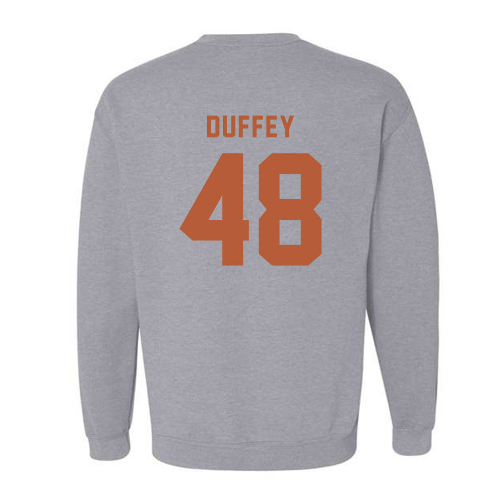 Texas - NCAA Football : Jackson Duffey - Classic Shersey Crewneck Sweatshirt-1