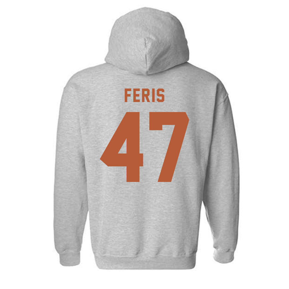 Texas - NCAA Football : Charlie Feris - Classic Shersey Hooded Sweatshirt-1