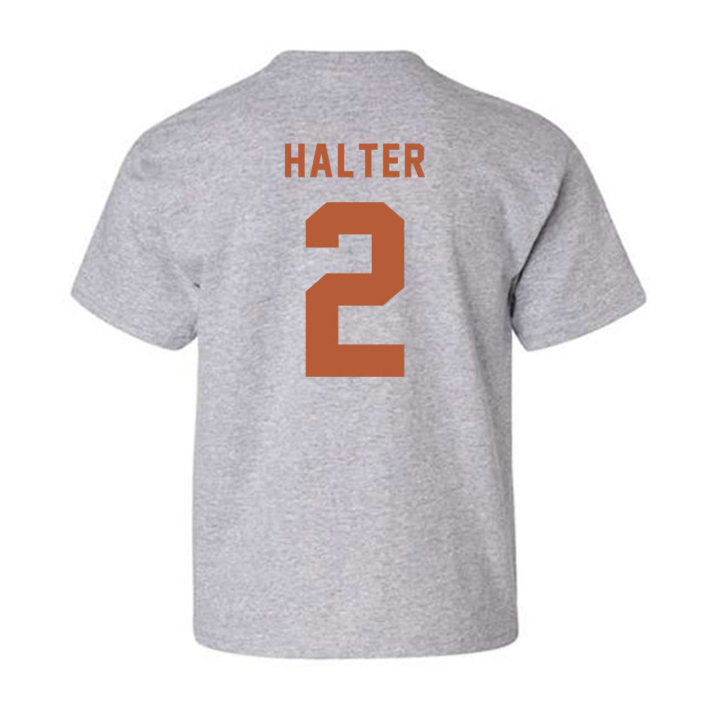 Texas - NCAA Women's Volleyball : Emma Halter - Classic Shersey Youth T-Shirt-1