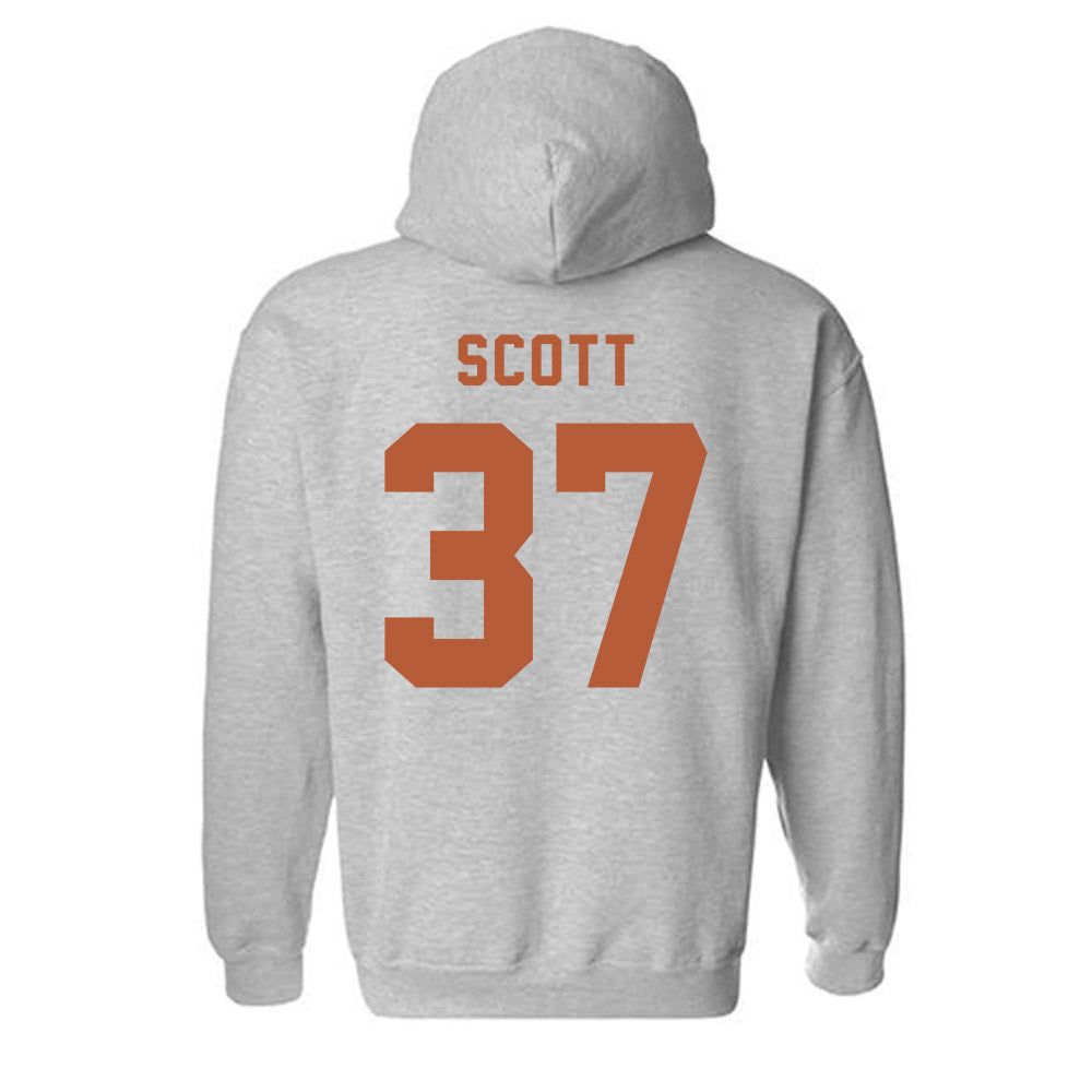 Texas - NCAA Baseball : Matt Scott - Classic Shersey Hooded Sweatshirt-1