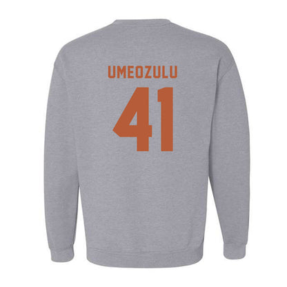 Texas - NCAA Football : Ziky Umeozulu - Classic Shersey Crewneck Sweatshirt-1