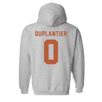 Texas - NCAA Baseball : Jayden Duplantier - Classic Shersey Hooded Sweatshirt-1