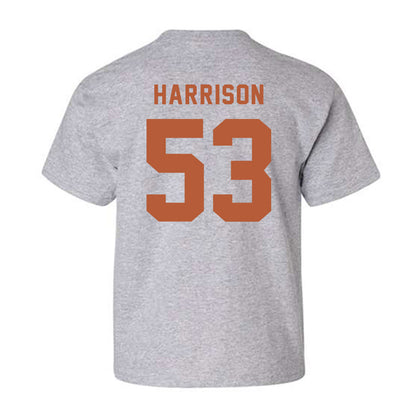 Texas - NCAA Baseball : Luke Harrison - Classic Shersey Youth T-Shirt-1