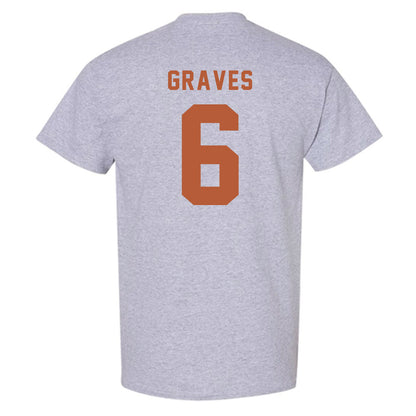 Texas - NCAA Women's Basketball : Sarah Graves - Classic Shersey T-Shirt-1