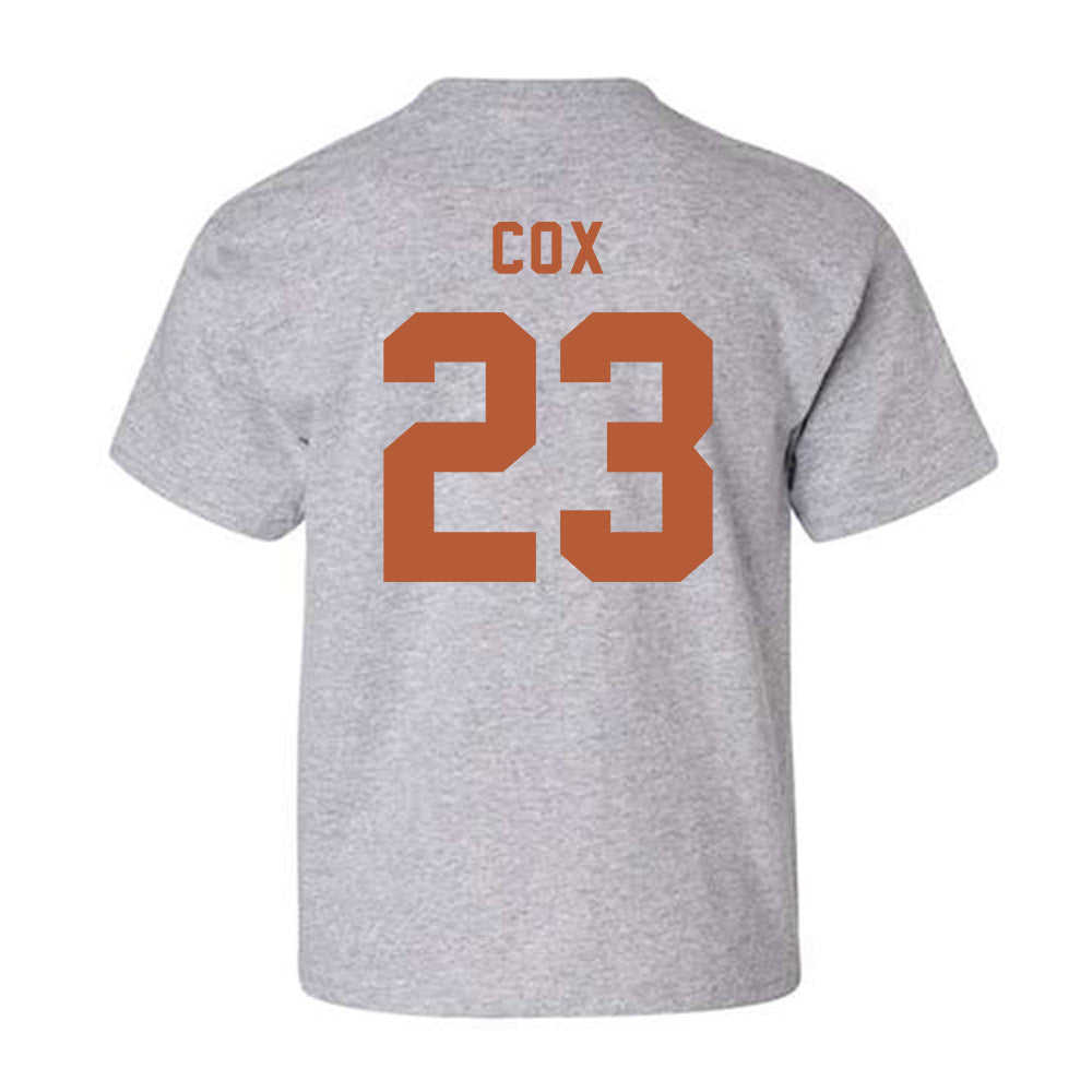 Texas - NCAA Women's Soccer : EmJ (Emily Jane) Cox - Classic Shersey Youth T-Shirt-1