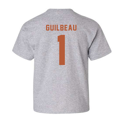 Texas - NCAA Football : Jaylon Guilbeau - Classic Shersey Youth T-Shirt-1