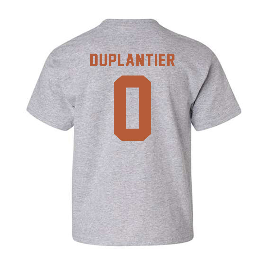 Texas - NCAA Baseball : Jayden Duplantier - Classic Shersey Youth T-Shirt-1