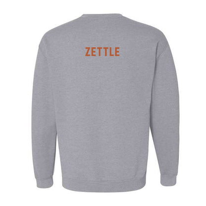 Texas - NCAA Men's Swimming & Diving : Alex Zettle - Classic Shersey Crewneck Sweatshirt-1
