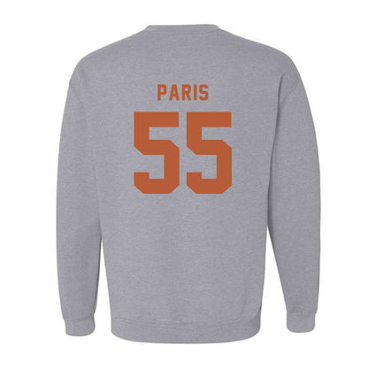 Texas - NCAA Baseball : Jack Paris - Classic Shersey Crewneck Sweatshirt-1