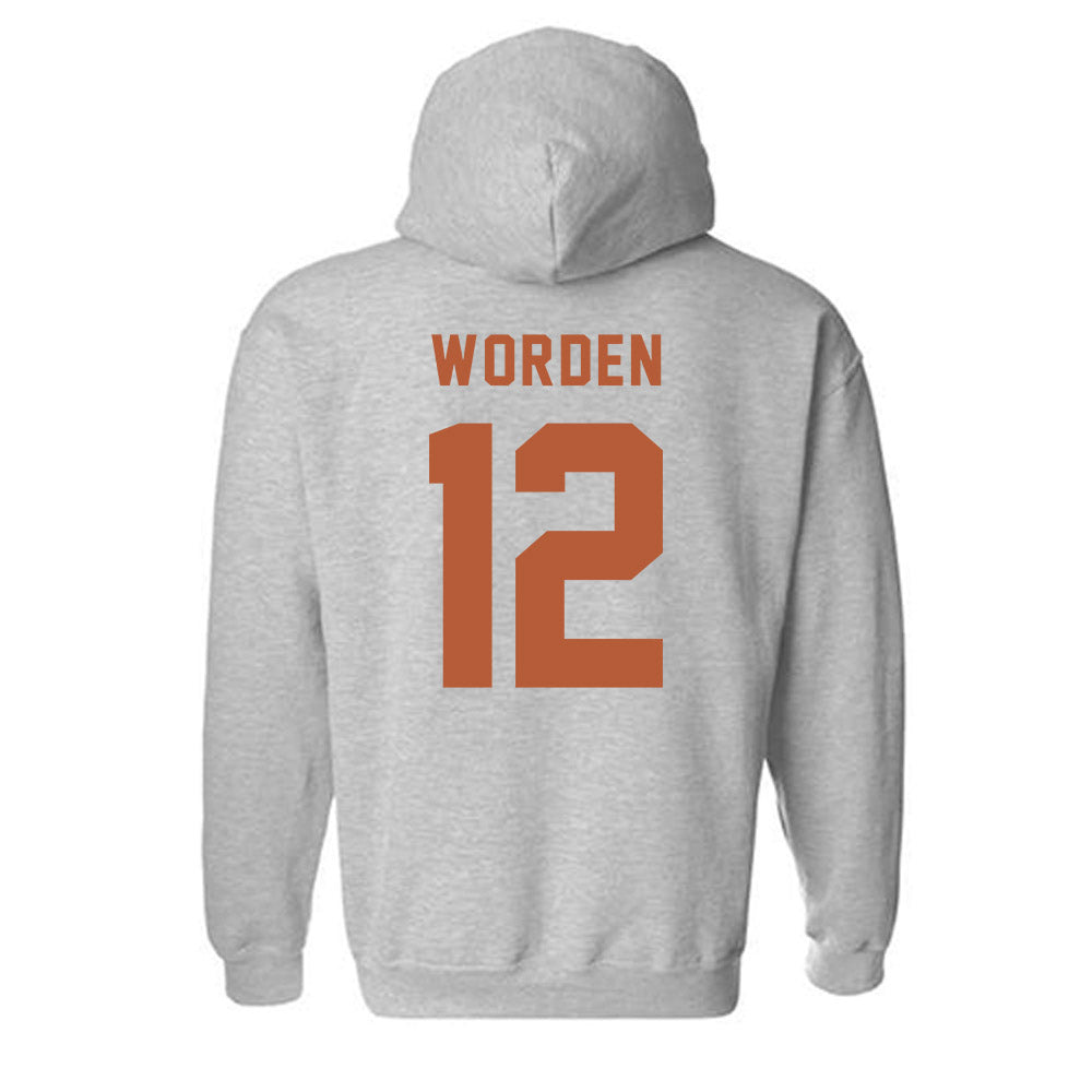 Texas - NCAA Women's Soccer : Elizabeth Worden - Classic Shersey Hooded Sweatshirt-1