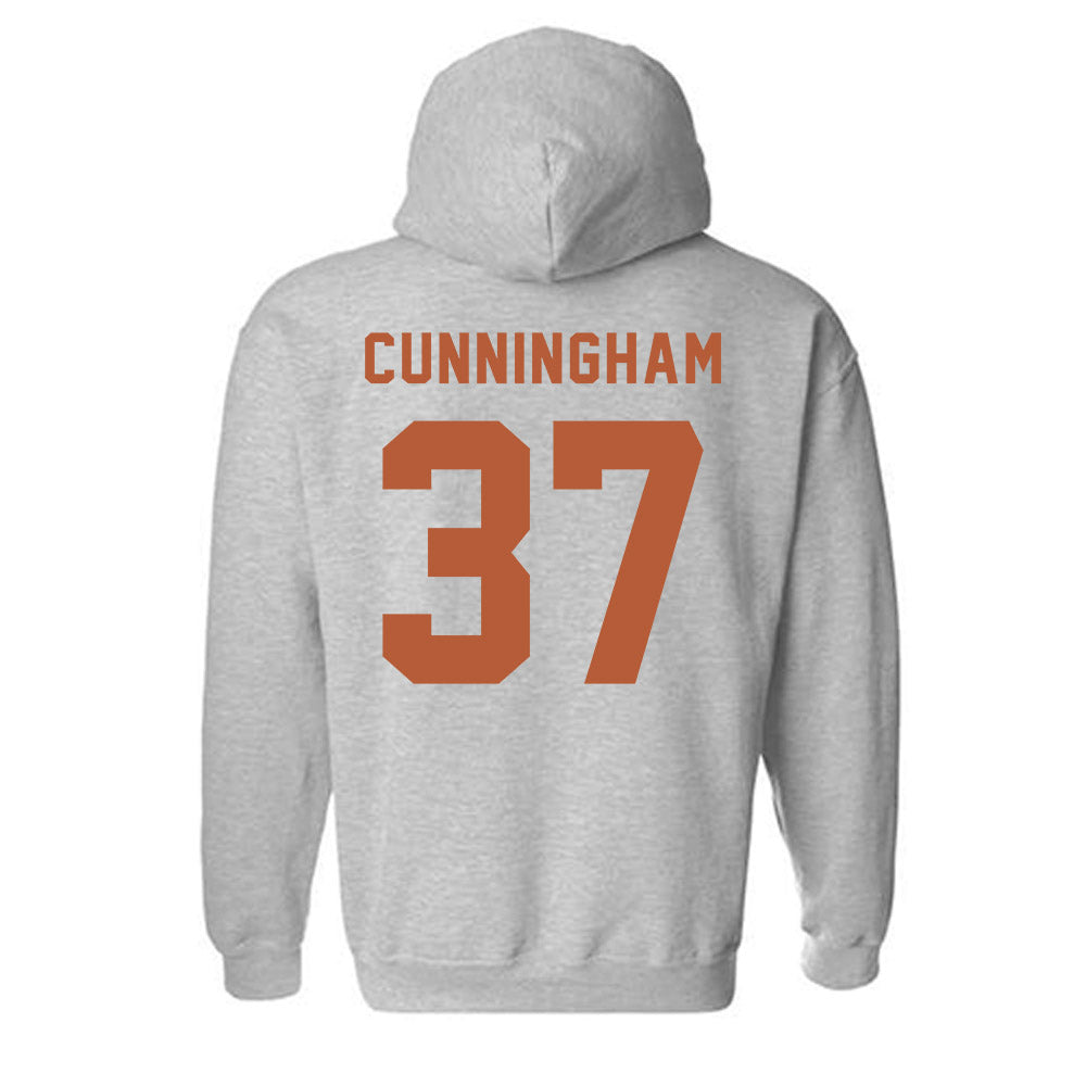 Texas - NCAA Football : Jonathan Cunningham - Classic Shersey Hooded Sweatshirt-1