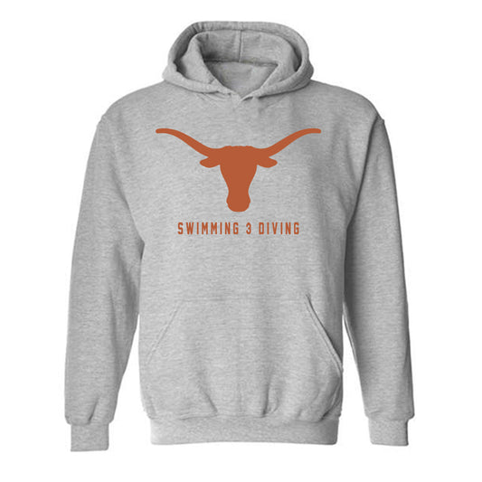 Texas - NCAA Women's Swimming & Diving : Berit Berglund - Classic Shersey Hooded Sweatshirt-0